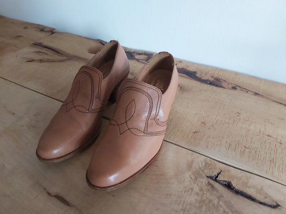 100% genuine leather handmade Finnish folk shoes … - image 8