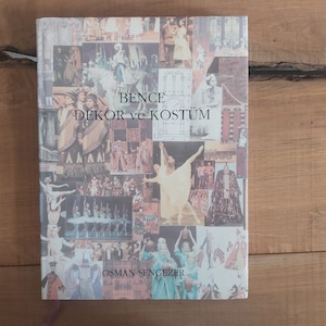 Turkish theater costume and scenic design book Osman Sengezer Dekor ve Kostüm