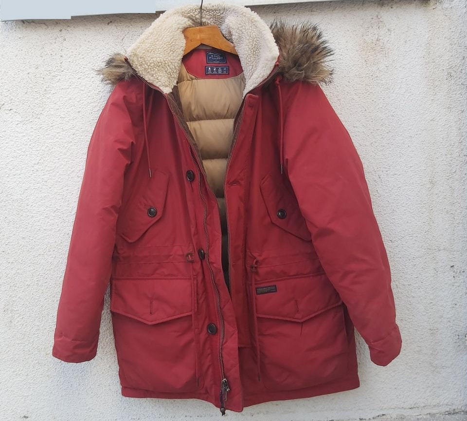 Abercrombie and fitch bubble jackets store