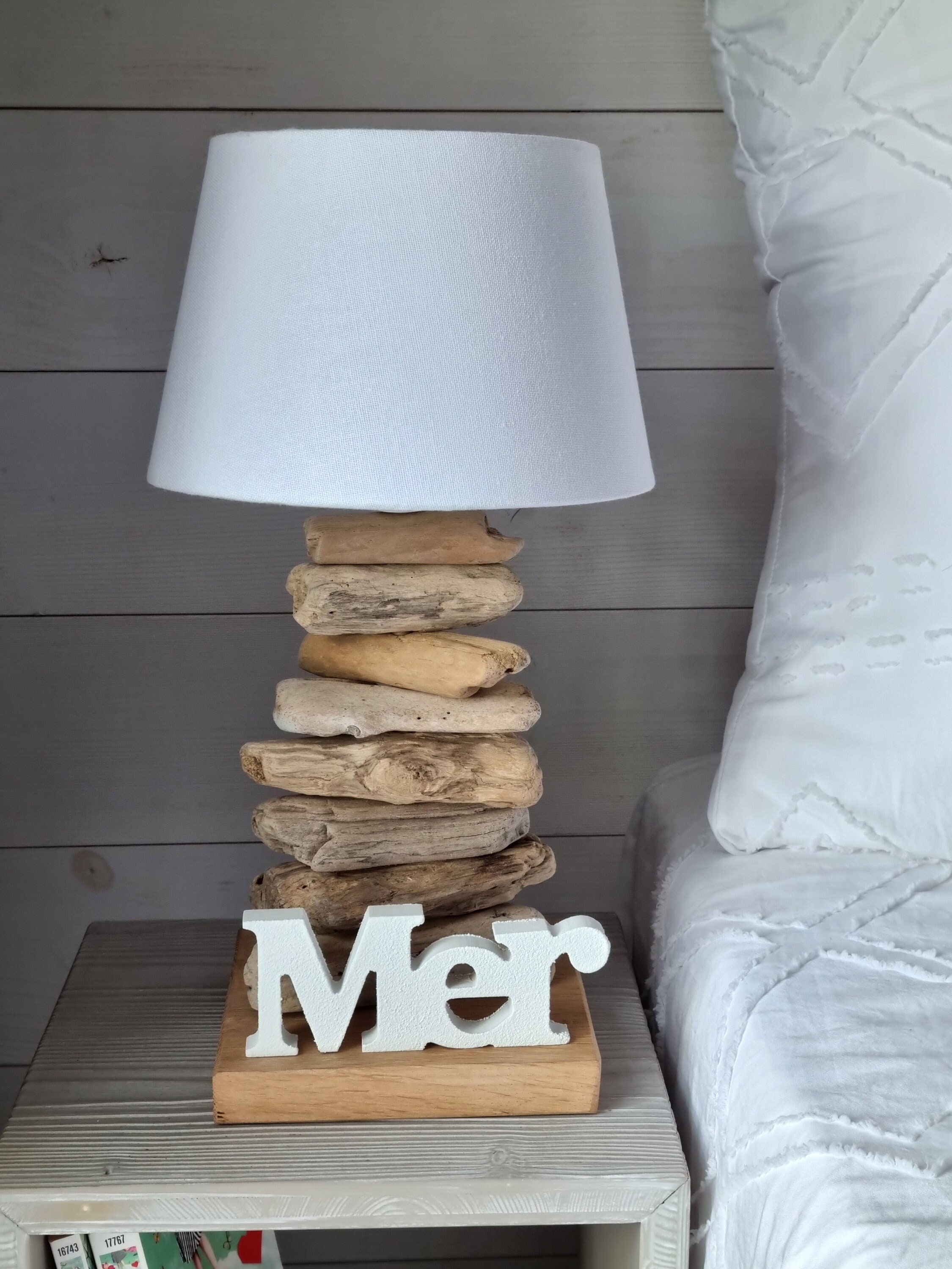 Lampe Mer En Bois Flotté