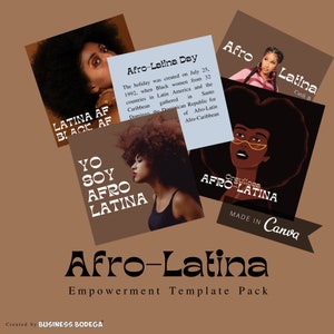 Afro-Latina Instagram Empowerment Templates (30)