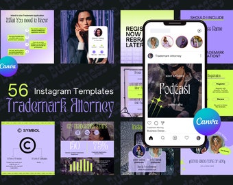 56 Trademark Instagram Templates