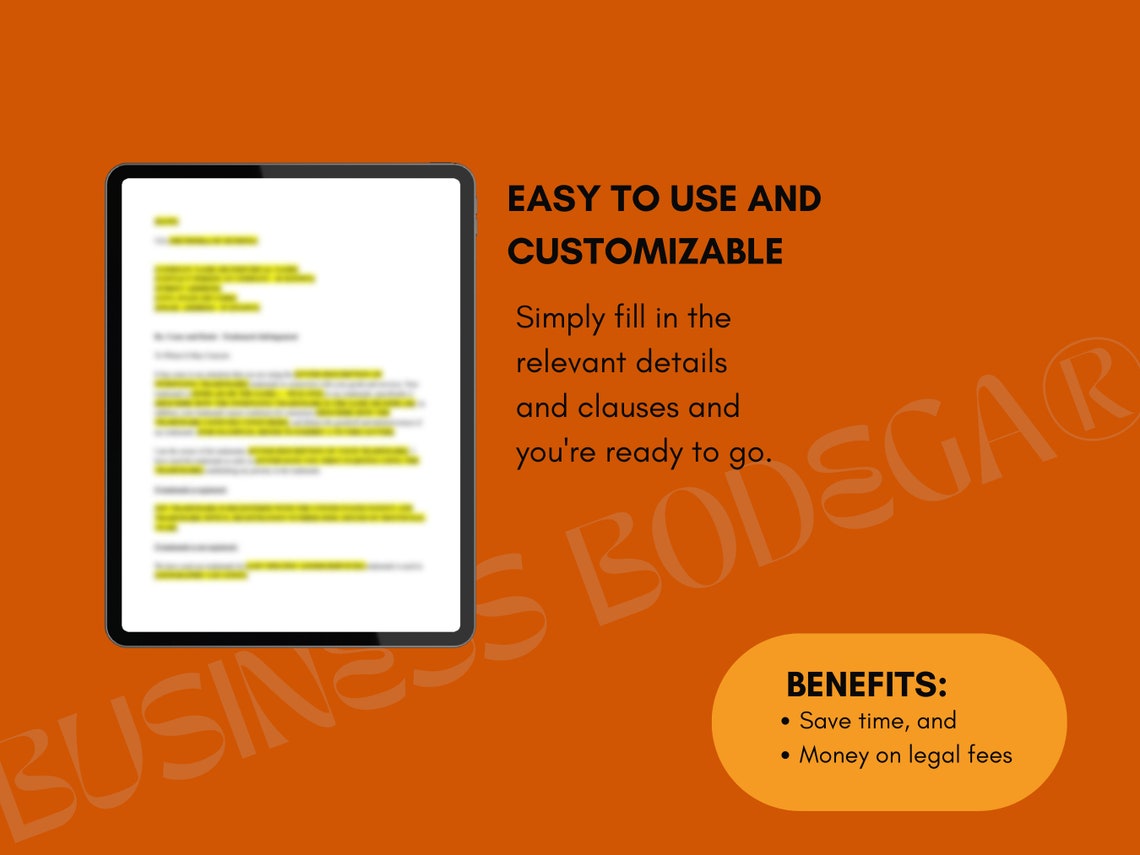 Cease and Desist Letter Template Trademark Infringement Etsy