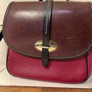 Dooney and Bourke red purse