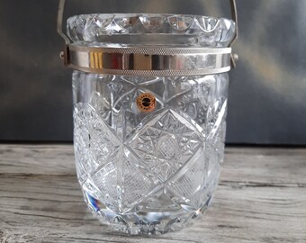 Vintage Morgan Designs Ice Bucket Brigade Mid Century Faux