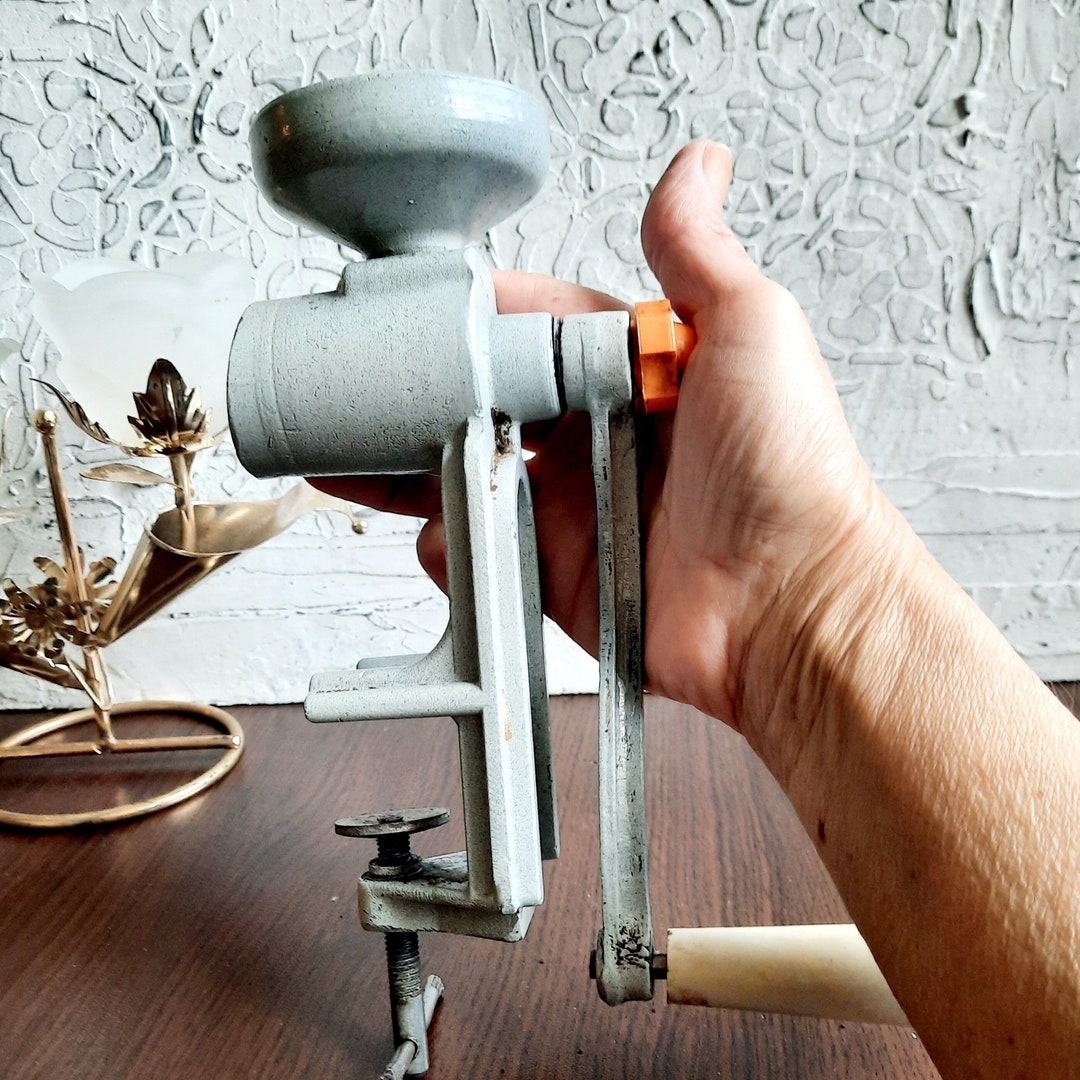 Vintage Hand Grinder for Spices and Seeds. Cast Iron Poppy and Etsy