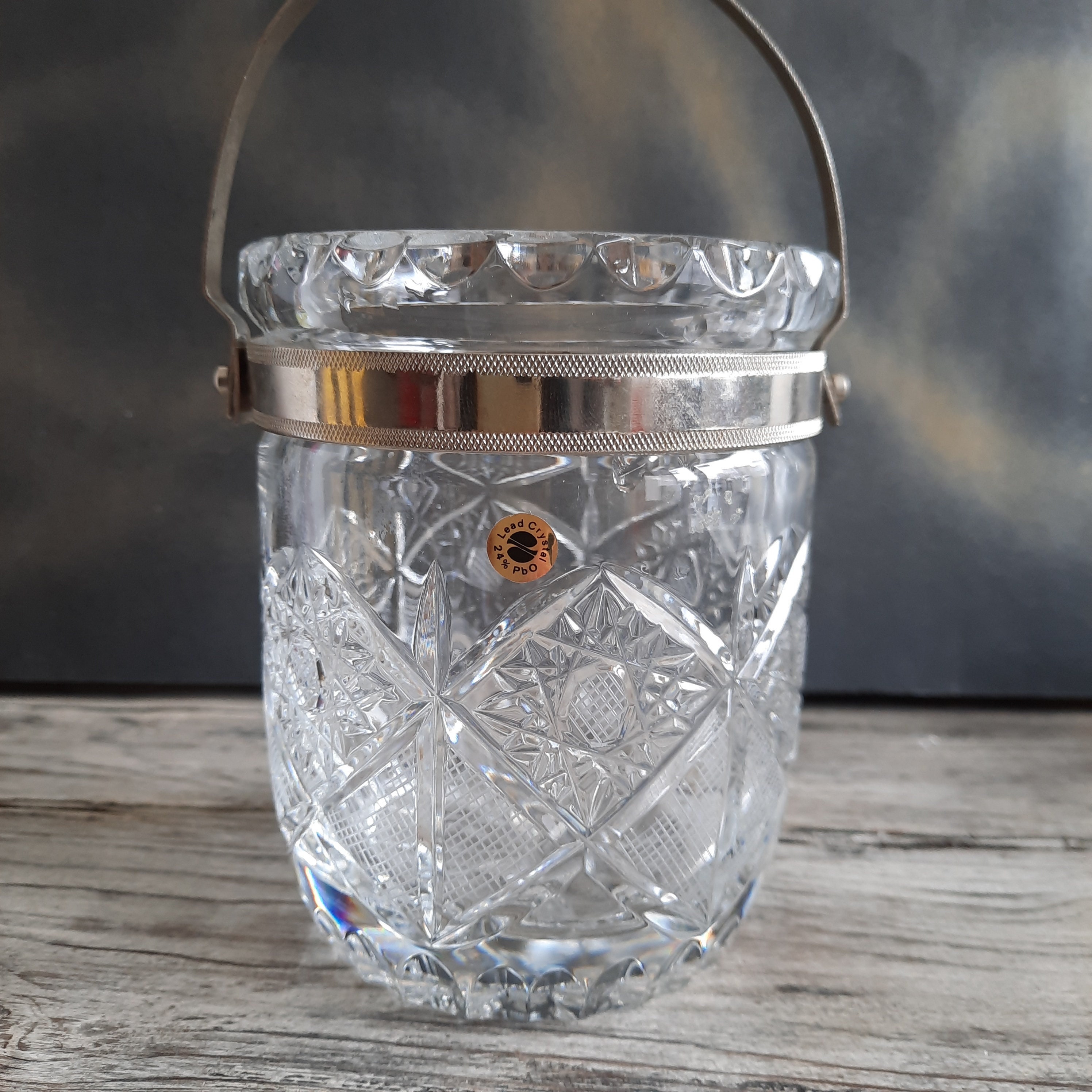  Glassware hand-made in Biot France Ice cubes Bucket