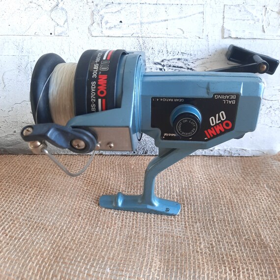 Shakespeare Spinning Reel for Fishing - OMNIYA 070 4.4:1. Old