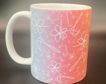 BTS LOVE YOURSELF flowers Inspired mug and coaster set
