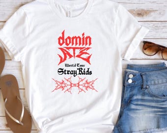 STRAY KIDS WORLDTOUR  T-shirt  kids sizes also available on request