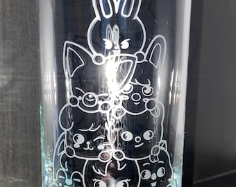 STRAY KIDS SKZOO Etched Glass