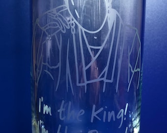 BTS AGUST D SUGA etched Tumbler Glass