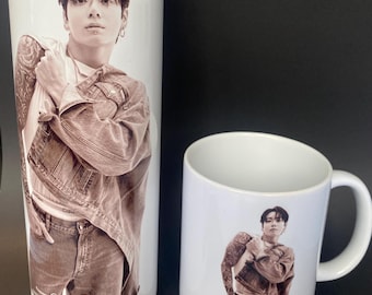 BTS Jungkook  20oz  tumbler or mug