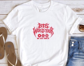 BTS  WORLD TOUR T-shirt kids sizes available
