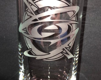 ATEEZ  inspired Etched Glass