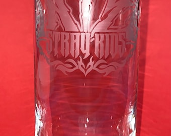 STRAY KIDS ‘ATE’ Etched Glass