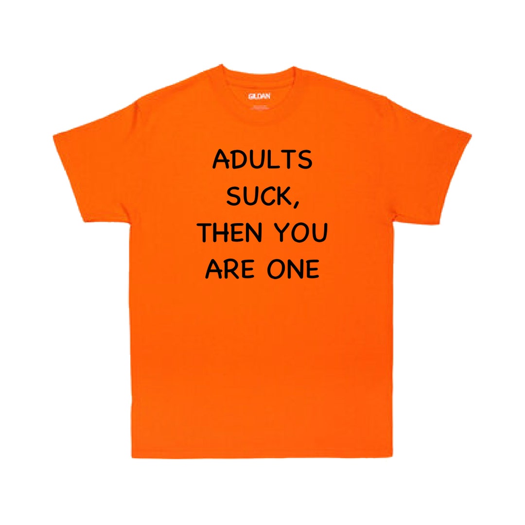 Adults Suck Bart T Shirt Etsy
