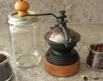 Coffee Grinder / Coffee / Grinder / Cherry / Handmade