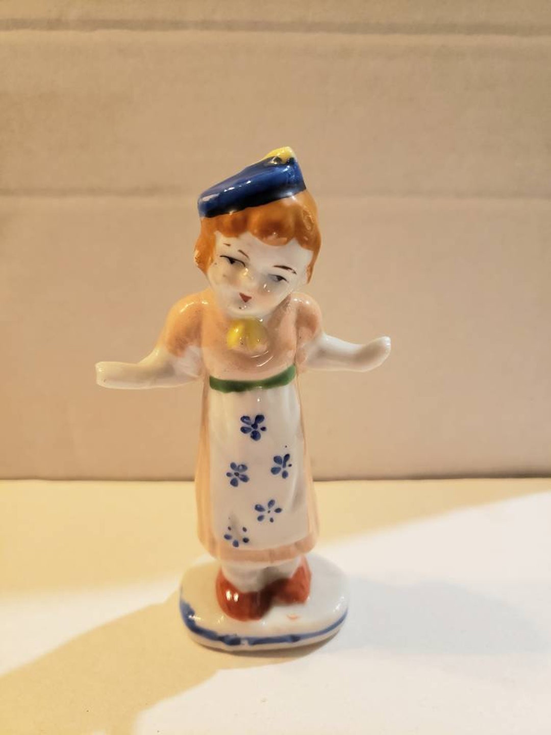 RARE Vintage Hadson Occupied Japan 1940's Girl With Blue - Etsy