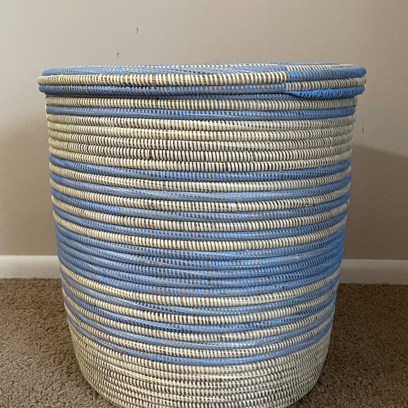 Woven Laundry Basket - Etsy