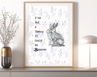 バフィー デジタルプリント | バフィー ポスター | バフィー 名言プリント | ゴット・ア・セオリー バニーズ | バフィー デコレーション | バフィー 〜恋する十字架〜