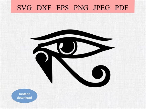 Eyes of Horus / SVG DXF EPS / All Seeing Eye / Eye of