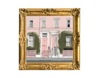 London Flat 3 | AI Digital Graphic