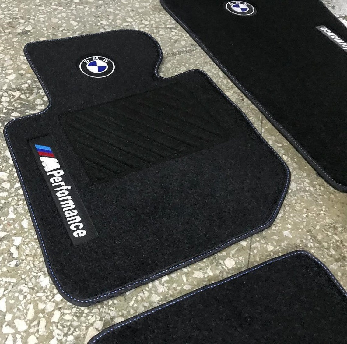 4 Pcs Tapis de sol de voiture de luxe Tapis à la main fait à Etsy