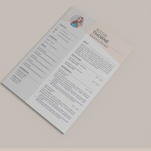 Resume Template Word CV Template Modern Simple Curriculum Vitae Resume Template Word CV Template Modern Simple Curriculum Vitae