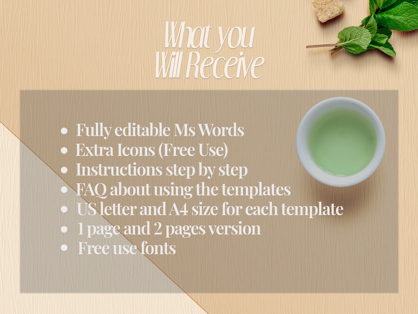  Medical Resume Template Word Cover Letter Free Icons Etsy