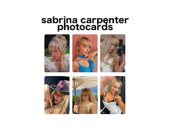 sabrina carpenter photocards | kpop photocards