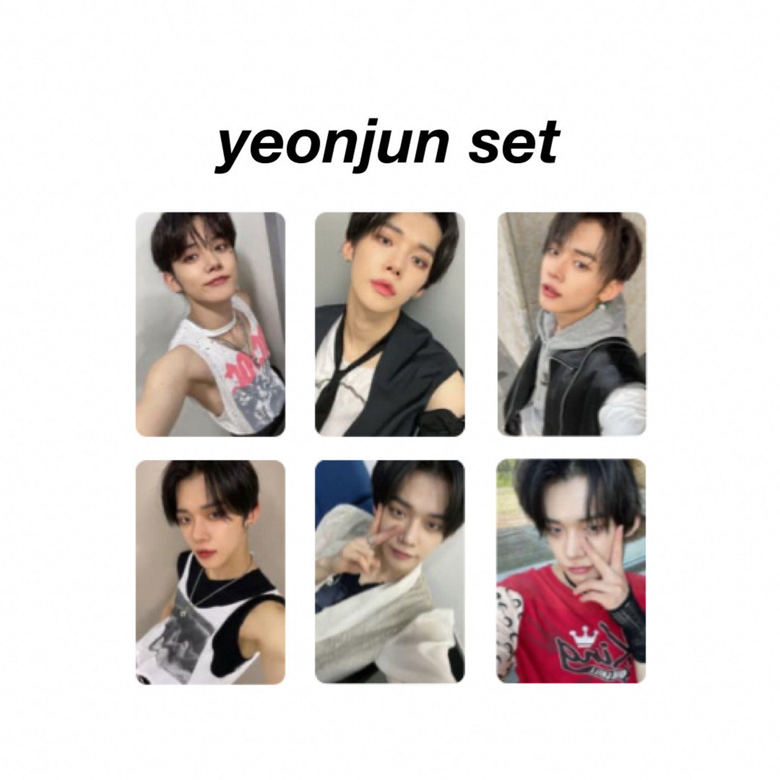 Kpop TXT Gifts Set, TXT Photocard, Stickers, Bracelet, Face Shield Rings Pendant Necklace Button Pin Phone Ring Holder Keychain