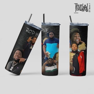 Rod Wave Tumbler Design, Rod Wave Sublimation Wrap, Rod Wave Tumbler File