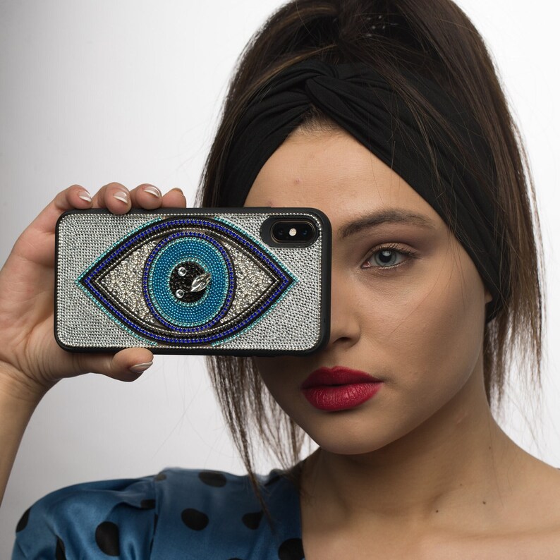 Evil Eye Phone Case for iPhone 13 Pro Max Mini / Samsung Etsy
