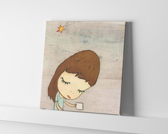 Yoshitomo Nara, Don't Wanna Cry 2010, Japanese Wall Art, Pop Art