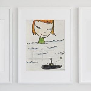 奈良美智「I Don't Want to Grow Up」版画 奈良美智 I don't want to grow up | 絵画など美術品の販売と