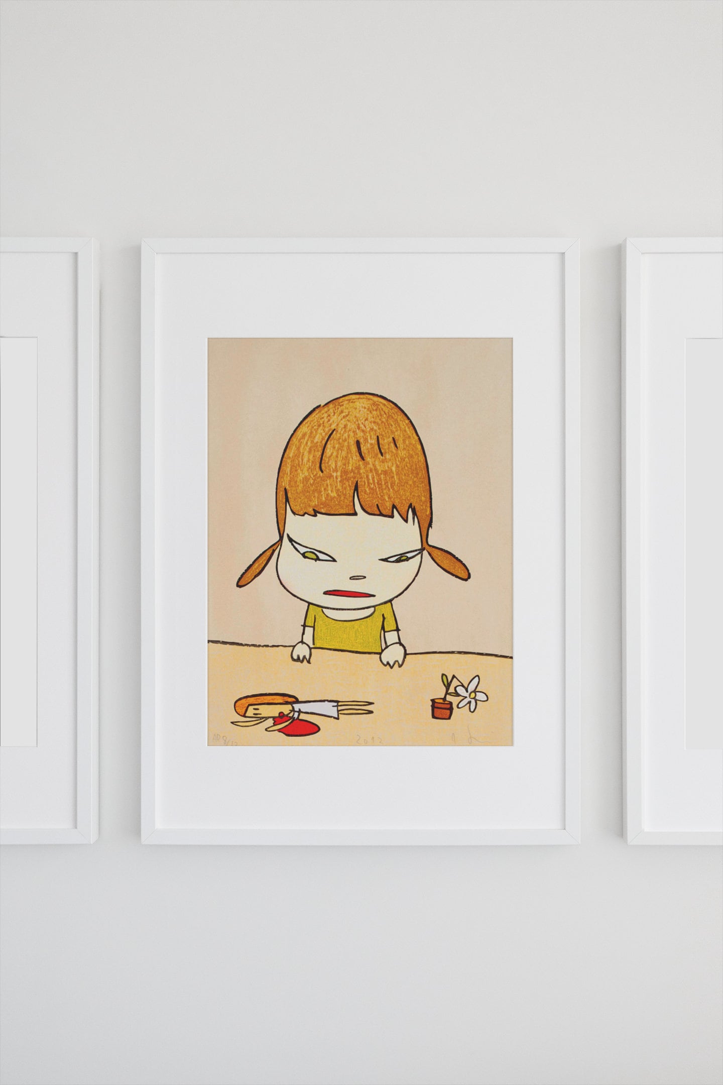 Yoshitomo Nara 奈良美智 Fine Art Digital Print -broken