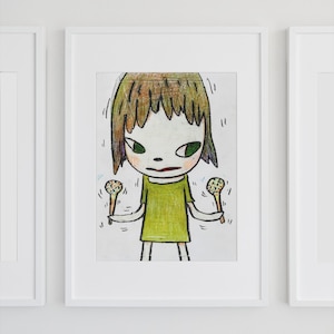 Yoshitomo Nara, Don't Wanna Cry 2010, Japanese Wall Art, Pop Yoshitomo Nara, Don't Wanna Cry 2010, Japanese Wall Art, Pop