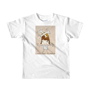 Yoshitomo Nara I Don't Want To Grow Up Natural T-shirt – LACMA Store