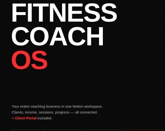 Fitness Coach OS - con Portal de Cliente PRO