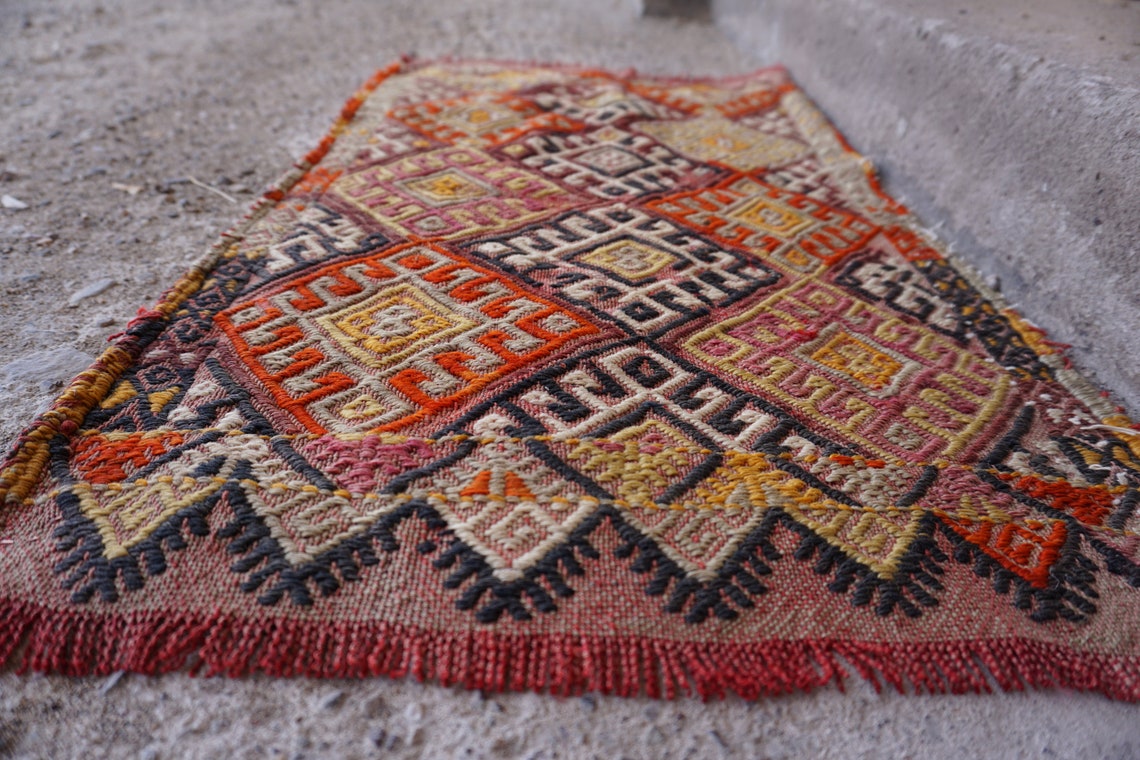 Rustikaler Dekor 134x239 ft Neutraler Oushak Teppich | Etsy