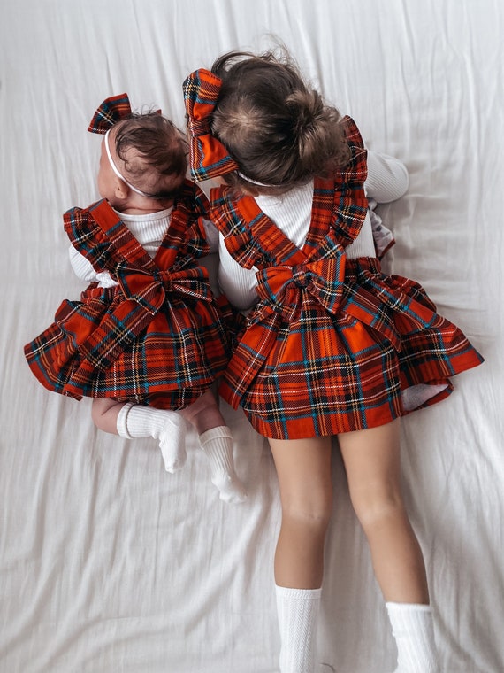 Pinafore skirt baby hot sale