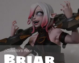 League of Legends Briar Statue | The Hunger of Noxus | Detailed Handmade Collector’s Figure