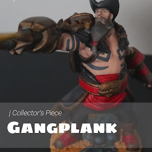Gangplank | League of Legends | Figurine | The Dethroned Reaver King image 1
