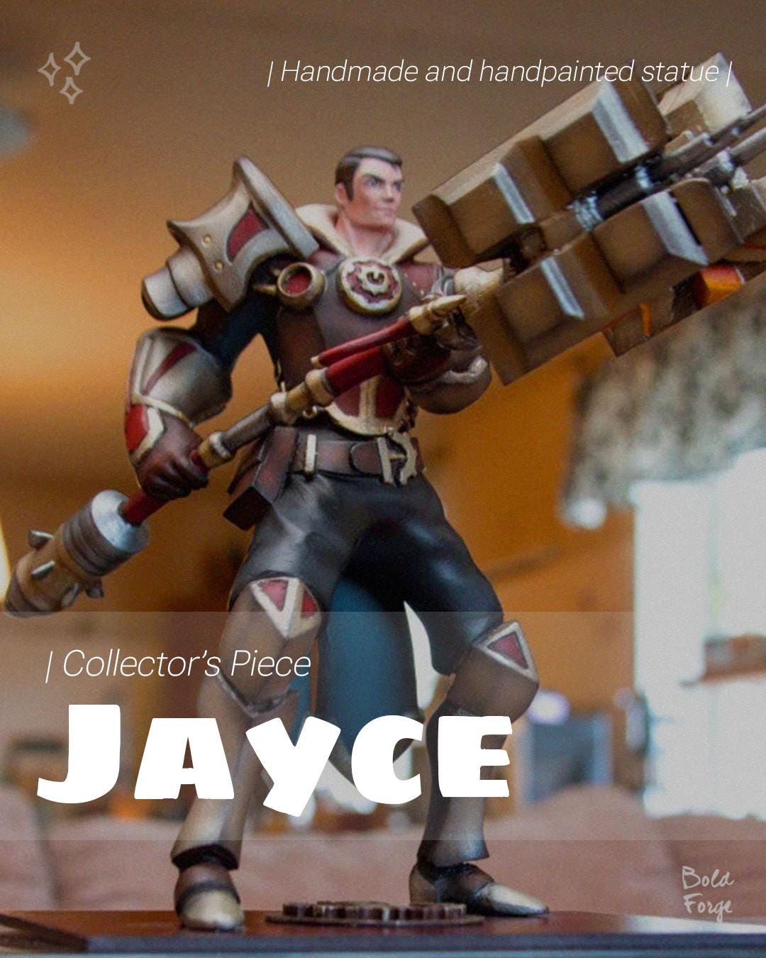 Jayce Statue | League of Legends - Etsy