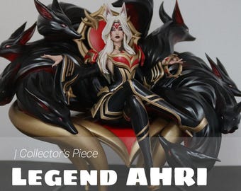 League of Legends Ahri Statue | Immortalized Legend | Enchanting Collector’s Figure