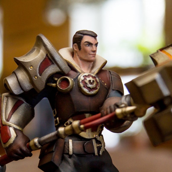 Jayce Statue League of Legends - Etsy