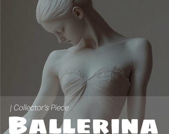 Classical Ballerina Sculpture | Elegant Ballet Dancer Figurine