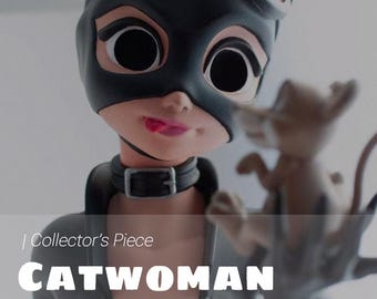Catwoman, Pop Art, Stylized