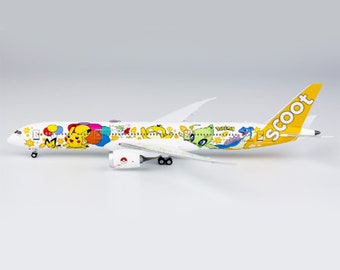 Boeing 1:400 B787-9 Scoot Singapore Airlines Pikachu Livery Lofty Gifts